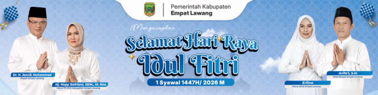 Bupati dan Wakil Bupati Empat Lawang Ucapkan Selamat Idulfitri 1447 H kepada Masyarakat