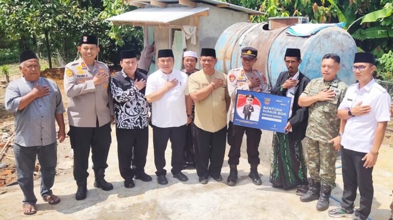 Polres Musi Rawas Raih Peringkat Pertama Pembangunan Sumur Bor se-Sumsel, Kapolda Beri Apresiasi