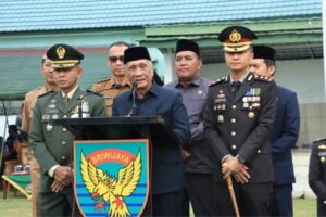 Kapolres Lubuk Linggau Hadiri HUT ke-81 TNI, Tegaskan Sinergi TNI-Polri